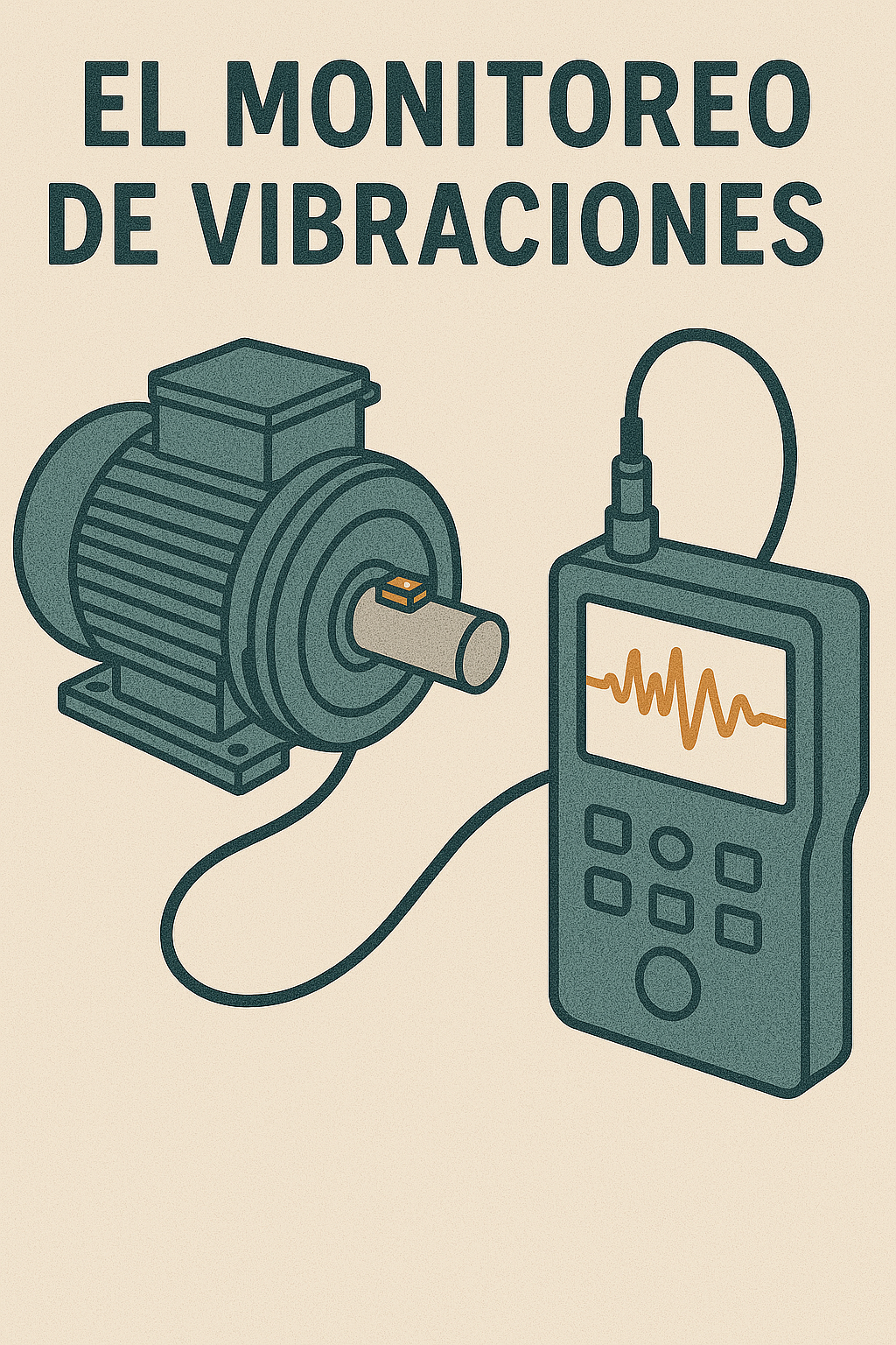Figura 5: El monitoreo de vibraciones es una técnica fundamental en un programa de inspección de motores eléctricos.