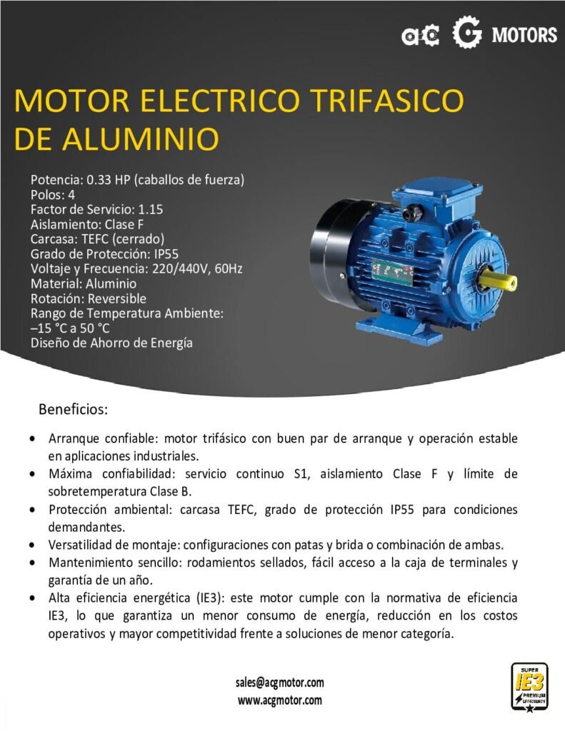 thumbnail of 0.33HP-1800RPM-3F-IEC-AL