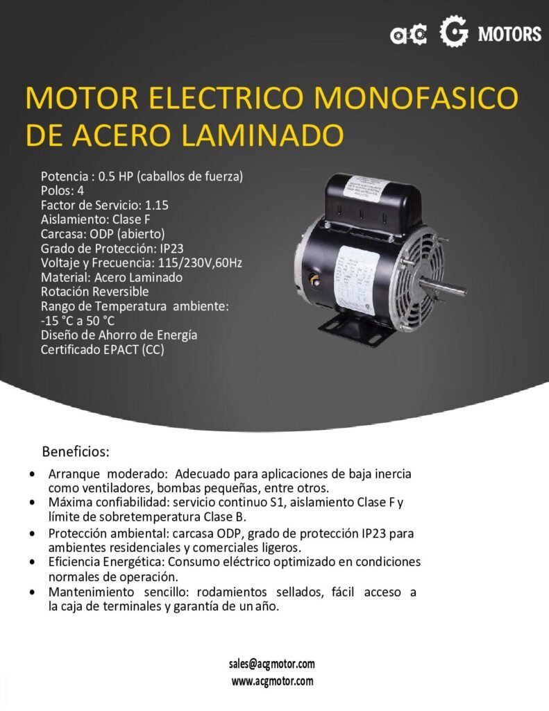 thumbnail of 0.5HP-1800RPM-1F-Nema-ODP