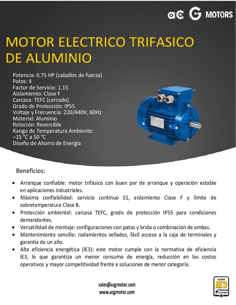 thumbnail of 0.75HP-1800RPM-3F-IEC-AL