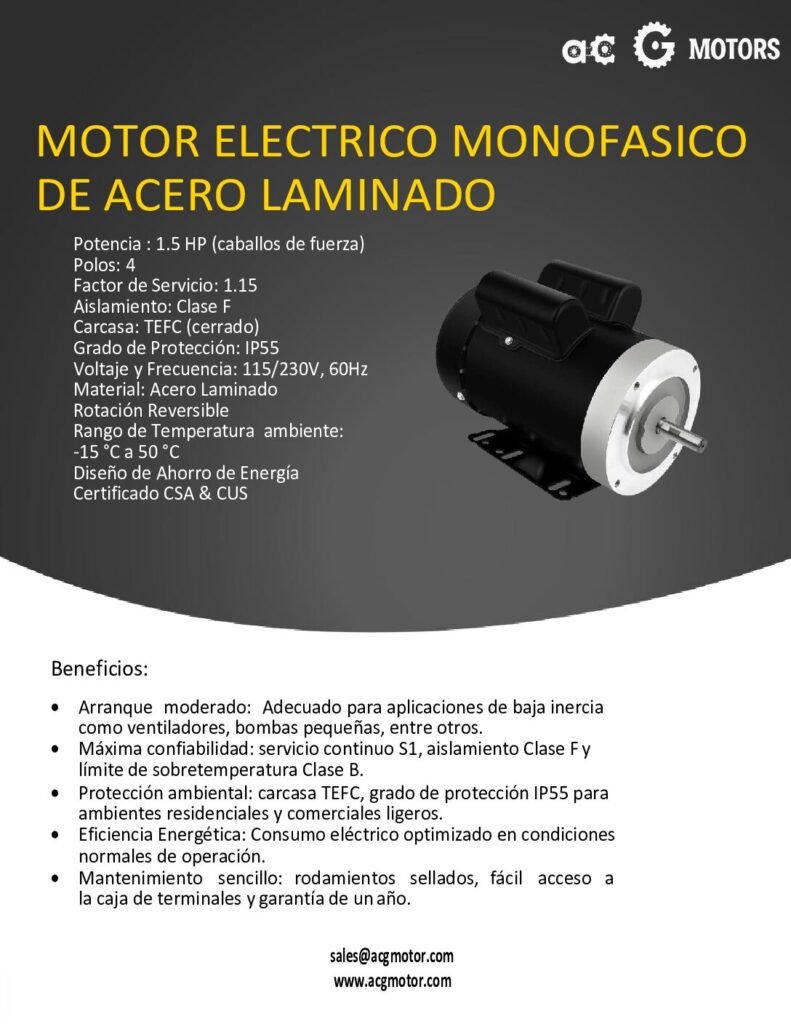 thumbnail of 1.5HP-1800RPM-1F-Nema-TEFC