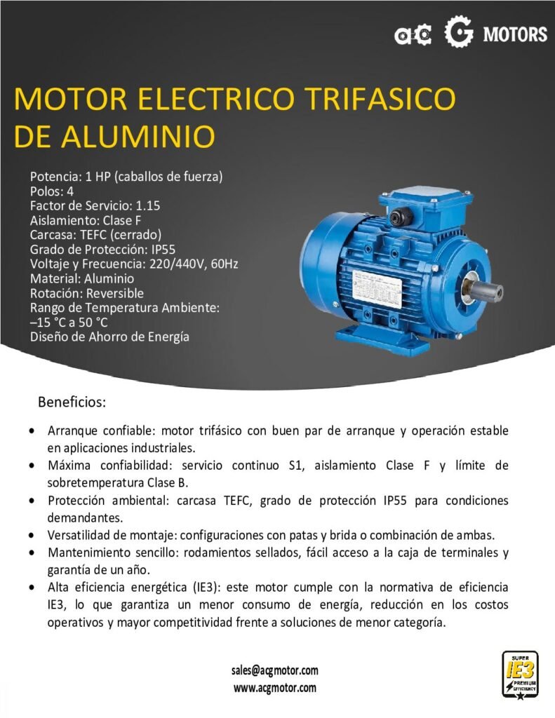thumbnail of 1HP-1800RPM-3F-IEC-AL
