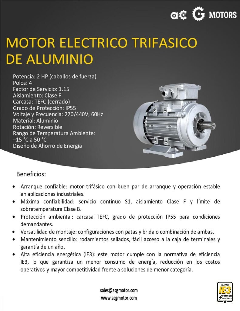 thumbnail of 2HP-1800RPM-3F-IEC-AL