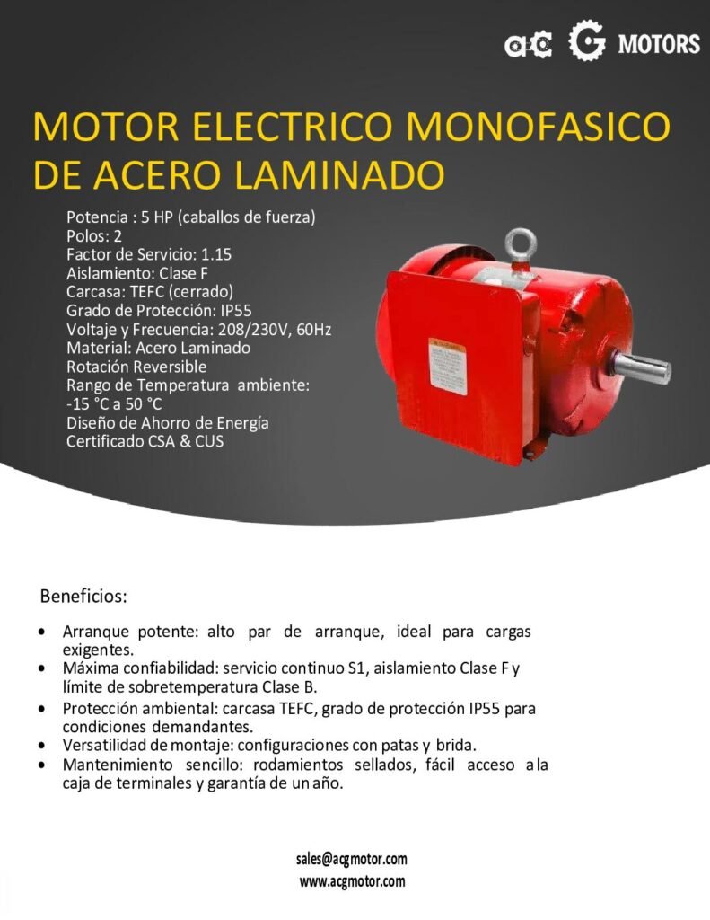 thumbnail of 5HP-3600RPM-1F-Nema-TEFC