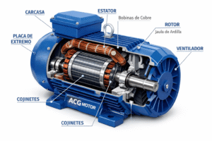 Las formas constructivas en los motores eléctricos