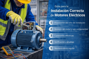 Guía Completa de Instalación de Motores Eléctricos y su Conexión